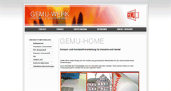 Desktop Screenshot of gemu-werk.de